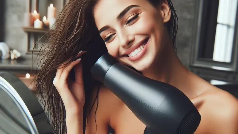 ¿Puedo usar un secador de pelo si tengo el cabello mojado?
